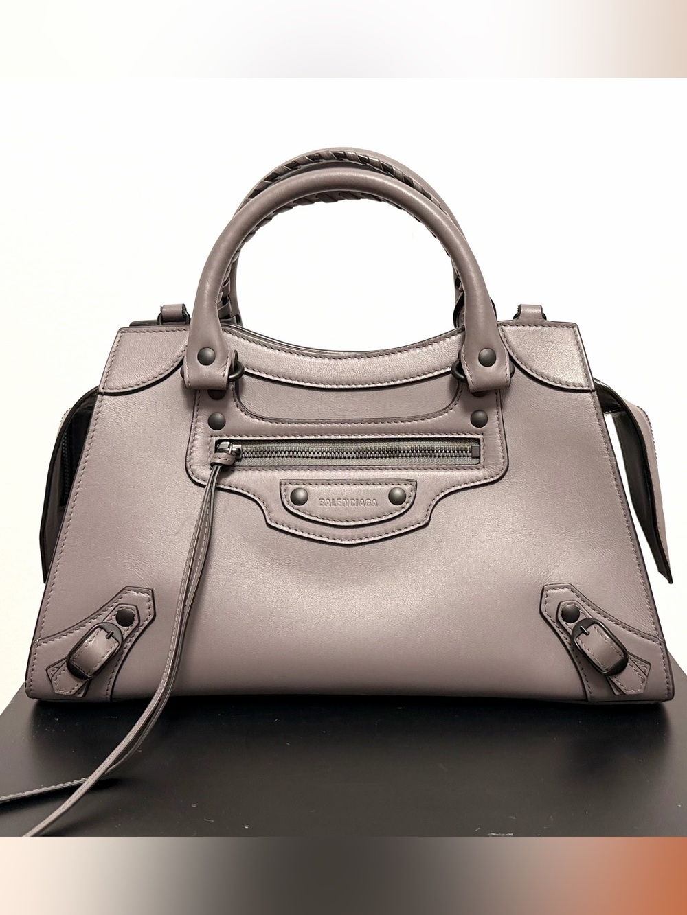 Balenciaga Dark Gray Neo Classic City Bag Small